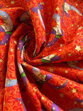 Load image into Gallery viewer, All Hallow's Eve Halloween Moon Orange Fabric by Jim Shore for Benartex