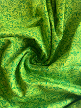 Load image into Gallery viewer, Halloween! All Hallow's Eve Scroll Green Fabric by Jim Shore for Benartex