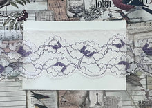 Load image into Gallery viewer, Beautiful Vintage Lilac and Lavender Floral Print Lace