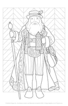 Load image into Gallery viewer, Santas, Gnomes, and Nutcrackers Around the World ~ Coloring Book Signed by Jim Shore