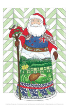 Load image into Gallery viewer, Santas, Gnomes, and Nutcrackers Around the World ~ Coloring Book Signed by Jim Shore