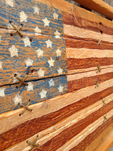 Load image into Gallery viewer, Framed In Glory ~ Wooden Flag