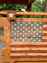 Load image into Gallery viewer, Framed In Glory ~ Wooden Flag