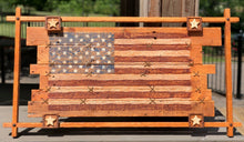 Load image into Gallery viewer, Framed In Glory ~ Wooden Flag
