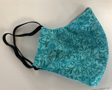 Load image into Gallery viewer, Fabric Face Mask - Turquoise