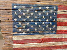 Load image into Gallery viewer, Framed Wooden Flag