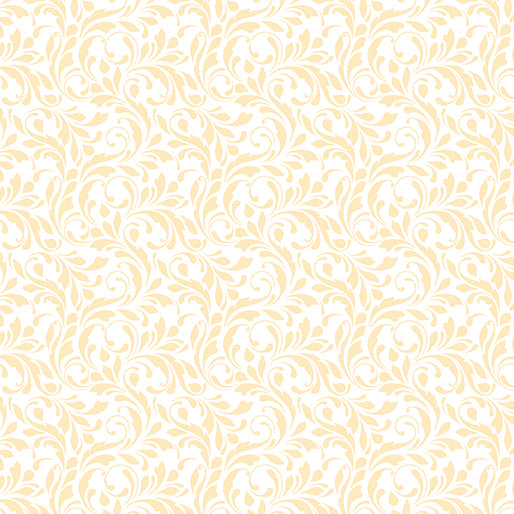 French Romance Suzette Light Yellow Fabric by Jan Shore