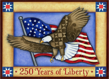 Load image into Gallery viewer, Signed limited edition Patriotic Print
