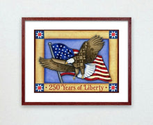 Load image into Gallery viewer, Signed limited edition Patriotic Print
