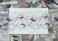 Load image into Gallery viewer, Beautiful Vintage Lilac and Lavender Floral Print Lace
