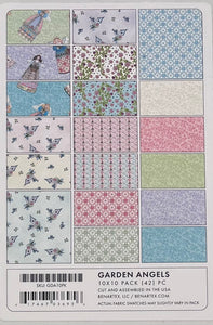 Garden Angels fabric Collection~ Charm Pack 10" Jim Shore