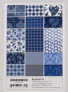 Bluesette Charm Pack 10" Fabric by Jan Shore for Benartex