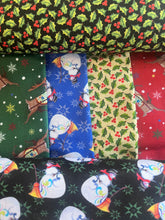 Load image into Gallery viewer, Merry and Bright Christmas Charm Pack 10&quot; Fabric by Jim Shore for Benartex
