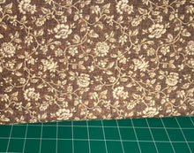 Load image into Gallery viewer, French Cottage Damask Brown Fabric by Jan Shore
