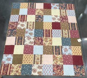 French Cottage Block Quilt Kit