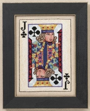 Cross Stitch Kit ~ Jack Playing Card