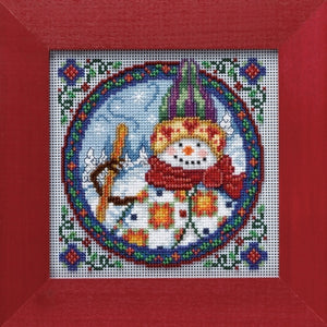 Cross Stitch Kit ~ Northern Snowman
