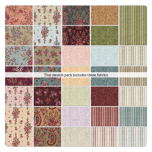 English Autumn ~ Charm Pack 10