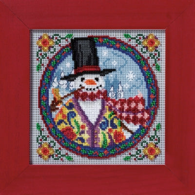Cross Stitch Kit ~ Eastern Snowman