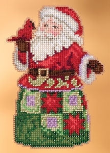 Cross Stitch Kit ~ Festival Friends Santa