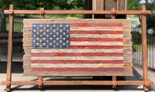 Load image into Gallery viewer, Framed Wooden Flag
