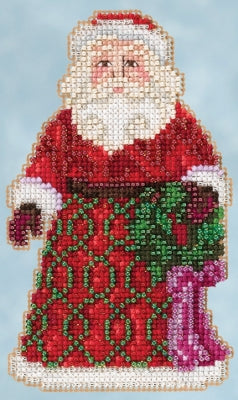 Cross Stitch Kit ~ Greetings Santa
