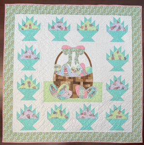 Raffle for Garden Angels Collection ~ Basket of Angels Quilt